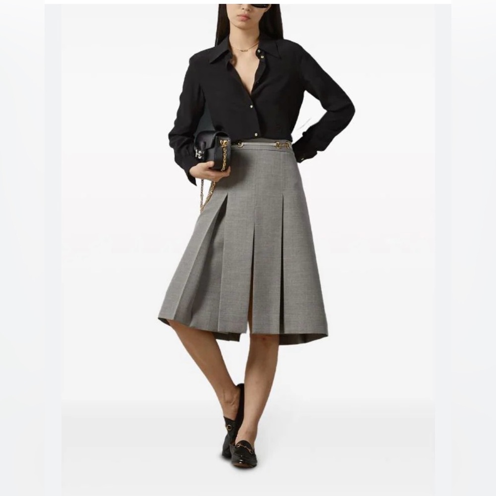 Club Monaco Pleated Skirt
